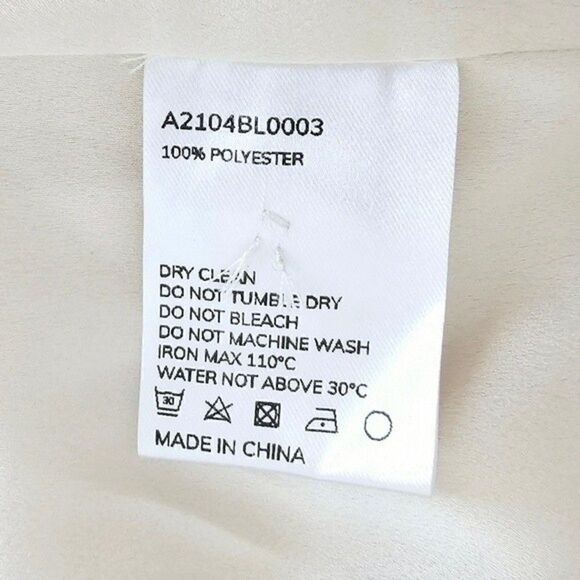 New! Lattelier Single Breasted Longline Midi Suit Jacket Ivory Cream Blazer - Picture 12 of 14